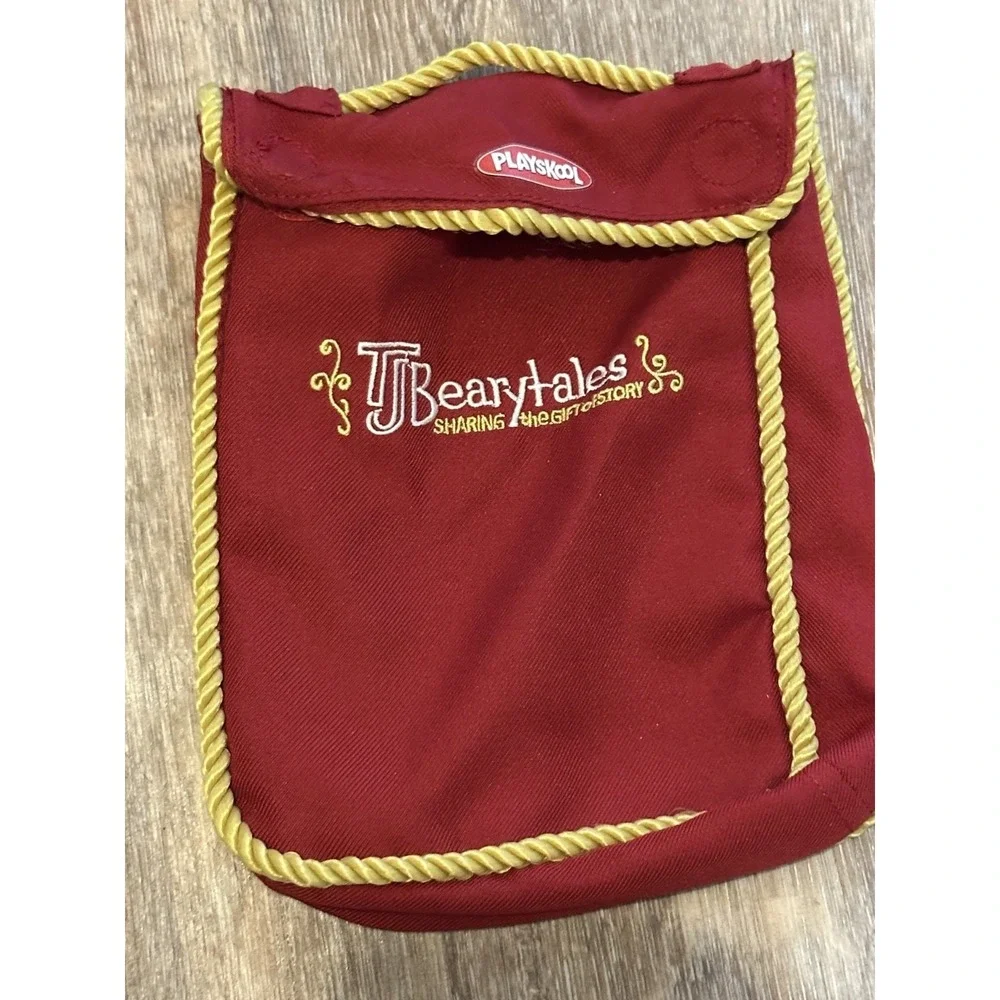 TJ Beary Tales books and cartridges Set of 12 Backpack bag EUC
